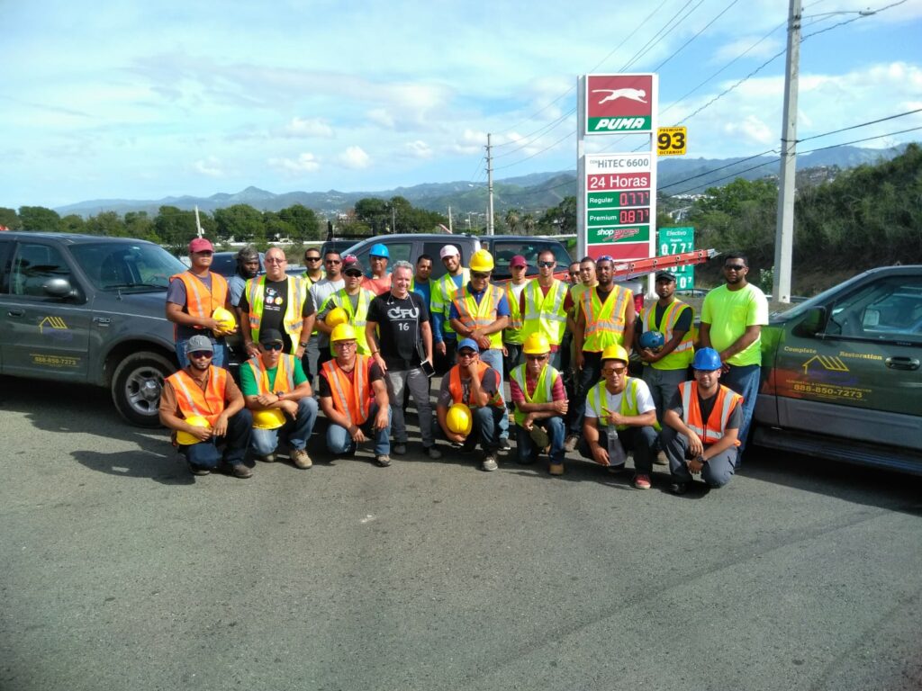 Bigfoot Construction Staff in Puerto Rico